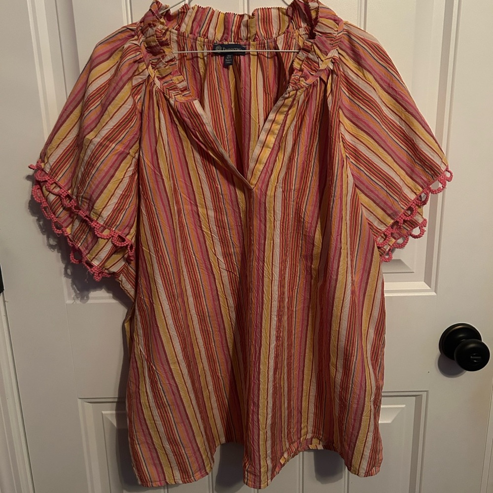 Democracy blouse